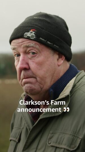 Jeremy Clarkson Instagram - It’s been 3 series and we still cannot make the sheep collaborate four a simple announcement #ClarksonsFarm @PrimeVideoUK