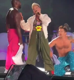 Jeremy Hudson Instagram - HAPPY BIRTHDAY @pink 

Beyond grateful to be a part of your legacy. 

Beyond grateful to share my heART on your stage.

Beyond grateful to call you a friend. 

You continue to inspire me and bring so much goodness to my life n the world! 

Thank you will never be enough. 

I love you WILDLY and ENDLESSY!