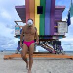 Jeremy Hudson Instagram - humidity & happiness 💞 South Beach, Miami Beach