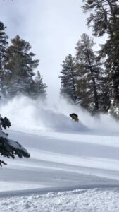 Jeremy Jones Instagram - I ride with @ming.t.poon a lot. In theory we are doing the serious work of “shooting snowboarding.” 😉 In reality we mostly just snowboard. Today is his birthday. Congrats on another lap around the sun buddy! Here’s to lots more laps, both like this and around the sun! Listen to the audio. I am not sure who is more stoked in this video, me or Ming. @sierranevada 🍻 #jonesstormchasersplit