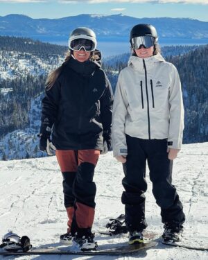 Jeremy Jones Instagram - We didn’t get our “White Christmas” but we have been having a lot of family fun in sun this week. 
Wishing “Peace, Love and POW” to you and your loved ones this holiday season!

#peacelovepow
