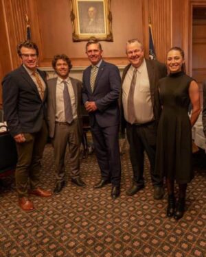 Jeremy Jones Instagram - The hardest mountain in America is a hill. I have spent more brain power trying to succeed here than anywhere else in the world. 
We stand on the shoulders of the Outdoor State and it is getting harder for our elected officials to ignore us. 
The window to “send” is starting to open. 
Failure is not an option. Team work makes the dream work. ✌️

Repost -@protectourwinters-

The Hill in DC is a different kind of terrain for our athletes. But nonetheless, they climb that one too. 

Last week, POW founder @jeremyjones, POW Athletes @kateplusfate and @grahamzimmerman, and @alik.enney from @burton joined us on Capitol Hill. Since 2009, our lobbying trips have been incredibly impactful, with our Alliance showing up dialed to Democratic and Republican offices alike to tell their climate stories. 

Last week’s trip felt extra special. This year, we’ve been working on a new bill – legislation that will greatly benefit communities implementing clean energy infrastructure. With the bill dropping this Fall, we are locking in critical, tangible pieces to meet our climate goals. 

We are continually drumming up support from both sides of the aisle for not only our new climate legislation, but Arctic Refuge protection, clean energy infrastructure across the country and the preservation of public lands. In a day and a half, we tallied up a total of 8 meetings with Representatives and Senators, an impactful DPCC lunch with Senate Democrats and sessions with climate policy experts from The White House. 

POW and our Alliance are in all of these meetings with the entire Outdoor State (over 50 million of you) in mind, making all of your voices heard.

📷 @oneill_dm