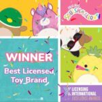 Jeremy Padawer Instagram - Congratulations to our passionate, talented Jazwares, LLC team - Best Licensed Toy Brand of the year at Licensing International Excellence Awards in Las Vegas for our beloved Squishmallows!!! This is a phenomenal achievement!!! Amazing job!!! #squishmallows #jazwares #squishmallowsofinstagram @jazwares @squishmallows @licensing_intl