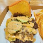 Jeremy Padawer Instagram - I’m at Easy Street Burger in Silver Lake. It’s the burger joint Keith Lee gave a perfect 10/10 score. Ok. I tried it. Burger lives up to the hype!!!! Thin charred patties, grilled onion, melted American cheese pickles and get a side of thinly cut jalapeños. It’s insanely good. The wait at 7:15 was about 1 hour. Get a triple patty because they are so razor thin! I did a double, and I’m good… but I could have gone 1 more patty deep…! I give the burger a 9.7/10! #easystreetburgers #keithlee #lukefoods @keith_lee125 @lukefoods_