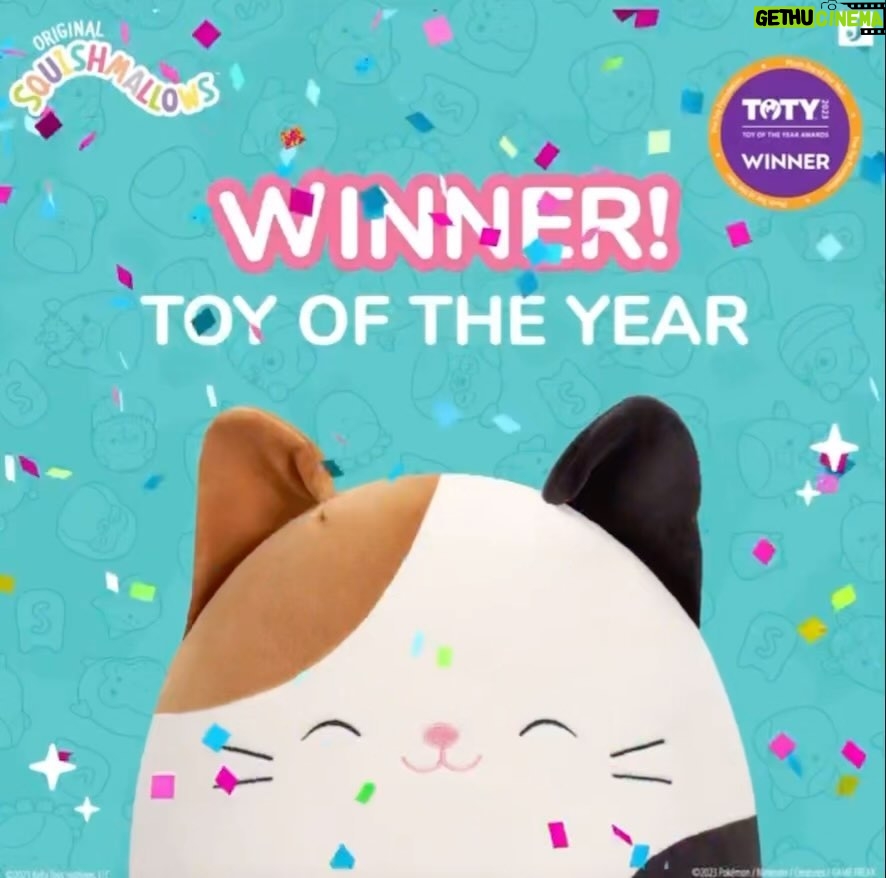Jeremy Padawer Instagram - Proud of our entire Jazwares, LLC team and specifically the passionate, smart, hard working, resilient, inventive Squishmallows squad for bringing home the TOTY - toy of the year - for a 3rd consecutive year! Much appreciation to the The Toy Association, The Toy Foundation, and most importantly we’re thankful to the Squishmallows collectors and kids around the world. @jazwares @squishmallows