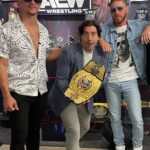 Jeremy Padawer Instagram - The world needs more pro wrestling managers… Me doing my best to recruit big talent. #AEW