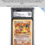 Jeremy Padawer Instagram - Continuing to study the multiple of PSA 10 versus CGC 10. Here’s what I’m seeing… PSA 10 was 5.2X of CGC 10 on the same grail 1999 Charizard 1st edition. CGC 10 is approximately 1.5X of PSA 9. Would be interesting to see a broader sample.