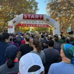 Jeremy Padawer Instagram - Turkey Trot 5k while visiting SF. Bren finished 31st in her age group and I finished 62nd in mine. Moreover, she finished 1 minute ahead of me! PS - I’m 6 months older than @dr.brenboston so I have a valid excuse.