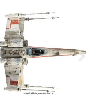 Jeremy Padawer Instagram - Wow.  I’m blown away.  Over $3 million for a movie original of the original 1977 Star Wars X-Wing. #starwars @heritageauctions