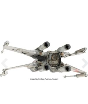 Jeremy Padawer Instagram - Wow.  I’m blown away.  Over $3 million for a movie original of the original 1977 Star Wars X-Wing. #starwars @heritageauctions