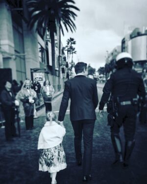 Jeremy Renner Instagram - Thank you dad for setting the bar so high for me to become the best Father I can be …. And to my sweet darlin Ava, you will ALWAYS be, “The Best Part of Me”. #fathersday #bestpartofme🎼