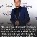 Jeremy Renner Instagram - Jeremy Renner's "Love and Titanium" EP is here, and he marked its release with an emotional behind-the-scenes video. The video, apparently taken during a break in the recording studio, features the "Avengers" star seemingly responding to a question about how his near-fatal snowplow accident a year ago has changed him. See more at our link in bio.