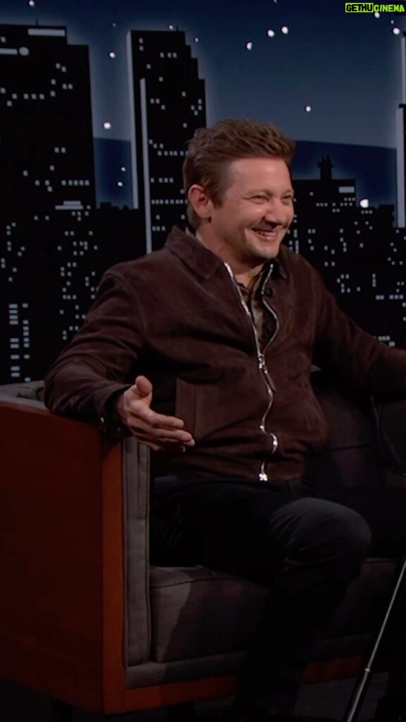 Jeremy Renner Instagram - @JeremyRenner on getting kicked out of the ICU after his accident…