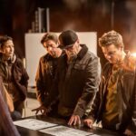 Jeremy Renner Instagram - HAPPY FRIDAY from all of us #bts #camprennervations @disneyplus