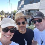 Jeri Ryan Instagram - Absolutely amazing morning at Universal with my union brothers & sisters (and some old friends I got to catch up with!) @sagaftra @ericstonestreet @missmarymmouser @santiagoc #unionstrong #sagaftrastrong #1u