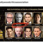 Jeri Ryan Instagram - What an honor…! Thank you for the nomination @hollywoodcriticsassociation, and congrats to @terrymatalas, @brentjspiner, @sirpatstew , and EVERYONE involved in Season 3 of #Picard! 🖖🏼 #startrekpicard