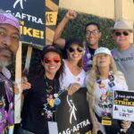 Jeri Ryan Instagram - Day 112 with these NegCom rockstars and incredible Captains. Standing strong! One day longer. One day stronger, AS LONG AS IT TAKES. ✊🏼 @sagaftra #sagaftrastrong #sagaftrastrike #power2performers