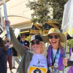 Jeri Ryan Instagram - DAY 110, Halloween shenanigans on the picket line. BEST surprise to see someone dressed as ME ON STRIKE. 🤣 (@aelynnnikole you absolutely nailed it!) So much strength and solidarity there — thank you @iatse for showing up in force again! This isn’t over. Let’s all KEEP SHOWING UP and show the AMPTP that we stand with our NegCom and with each other! One day liner. One day stronger. AS LONG AS IT FUCKING TAKES. ✊🏼 @sagaftra #sagaftrastrong #sagaftrastrike #power2performers #sagaftrachallenge