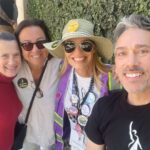 Jeri Ryan Instagram - DAY 110, Halloween shenanigans on the picket line. BEST surprise to see someone dressed as ME ON STRIKE. 🤣 (@aelynnnikole you absolutely nailed it!) So much strength and solidarity there — thank you @iatse for showing up in force again! This isn’t over. Let’s all KEEP SHOWING UP and show the AMPTP that we stand with our NegCom and with each other! One day liner. One day stronger. AS LONG AS IT FUCKING TAKES. ✊🏼 @sagaftra #sagaftrastrong #sagaftrastrike #power2performers #sagaftrachallenge