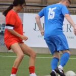 Jess Impiazzi Instagram - Very proud of my footie skills yesterday 😂 What an awesome day with the most wonderful people raising funds for @cfa_childrensfootballalliance all the players and spectators you’re all awesome! Coming together for a great cause! @paul57cooper a huge thanks as always for having me play on the #ThisCountry legends team!! 🥰