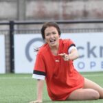 Jess Impiazzi Instagram - Very proud of my footie skills yesterday 😂 What an awesome day with the most wonderful people raising funds for @cfa_childrensfootballalliance all the players and spectators you’re all awesome! Coming together for a great cause! @paul57cooper a huge thanks as always for having me play on the #ThisCountry legends team!! 🥰