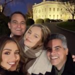 Jessica Alba Instagram - Holiday cheer in #DC w our besties @kellysawyer @jamiepatricof ☺️🤍 We did walking tours during the day and hit up a few at night, ate the best eats at @maydandc and @dcdelmar, saw a beautiful play #SweptAway - and spent time with old friends and met new ones at the White House holiday party 🎊 We were in awe of all the holiday decor - @drbiden @flotus and team knocked it out of the park! 🎄💫🎁