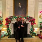 Jessica Alba Instagram - Holiday cheer in #DC w our besties @kellysawyer @jamiepatricof ☺️🤍 We did walking tours during the day and hit up a few at night, ate the best eats at @maydandc and @dcdelmar, saw a beautiful play #SweptAway - and spent time with old friends and met new ones at the White House holiday party 🎊 We were in awe of all the holiday decor - @drbiden @flotus and team knocked it out of the park! 🎄💫🎁