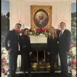 Jessica Alba Instagram - Holiday cheer in #DC w our besties @kellysawyer @jamiepatricof ☺️🤍 We did walking tours during the day and hit up a few at night, ate the best eats at @maydandc and @dcdelmar, saw a beautiful play #SweptAway - and spent time with old friends and met new ones at the White House holiday party 🎊 We were in awe of all the holiday decor - @drbiden @flotus and team knocked it out of the park! 🎄💫🎁