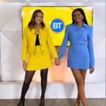 Jessica Alba Instagram - BFF fits 🔥🔥 (the matching was not planned 🤣) P.S. - @honest_renovations @therokuchannel 🙏🏽💜🤩
