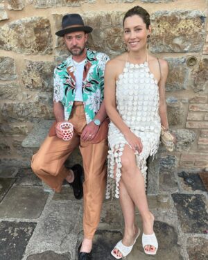 Jessica Biel Instagram - Being married to you is the adventure of a lifetime! Run it back, baby. RUN IT BACK. I love you.