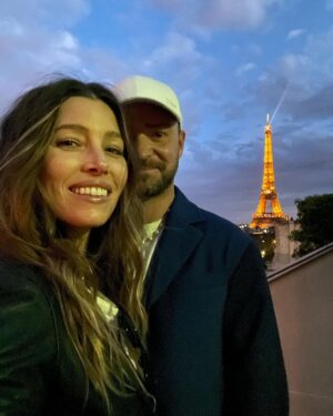 Jessica Biel Instagram - You have croissants AND Women’s Rights? Damn, take me back 🙏🏻
