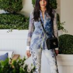 Jessica Gomes Instagram - Australian Open Men’s Final tennis with @vogueaustralia @poloralphlauren loved this off the runway look @ralphlauren @australianopen Congratulations @janniksin Great game! 🥎 Rod Laver Arena