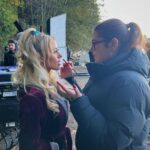 Jessica Lord Instagram - I’d like to start this post by thanking @sagaftra for your dedication in fighting so hard for myself and my fellow union members. Congrats on reaching a deal!! • Sharing some BTS from a film I had an absolute blast working on. Meet Sienna on Binged to Death 💋 x