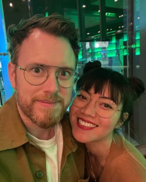 Jessica Lu Instagram - Proof of date night. Second one post-baby (apparently), first one at night (!!!) after baby goes to sleep (!!!). What a treat to get dressed up and not wear a nursing OR pumping bra and hold hands and watch a movie uninterrupted! Wowowowowow the things you took for granteddddd