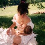 Jessica Lu Instagram - Mothering my daughter while my mother smiles at us while we are all soaking up our collective mother’s warmth on a field of soft fresh grass under the shade and protection of a large magnificent tree… Why do some take this for granted, have they forgotten their mothers? Love to all. 💚🌎🌿