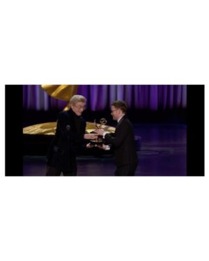 Jessica Lu Instagram - Hi mom. Christian won another Emmy and almost ALMOST made me ugly cry on camera. We both know he’s the crier. His speech had moms hugging me in the bathroom and people approaching us all night. You would have screamed and jumped up and down for him, sometimes I think you loved him more than you loved me. You were always so proud of him, he could do no wrong. You would tell me that he was exceptional, as a husband, as a father, as a person, as a DP and couldn’t I just stop complaining for once? But also before he gets too cocky reading this you also said I was his lucky charm and his life changed to be this good when I came into his life. Wish you were here. I know you would want a photo with all his Emmy’s lined up in a row. ❤️93