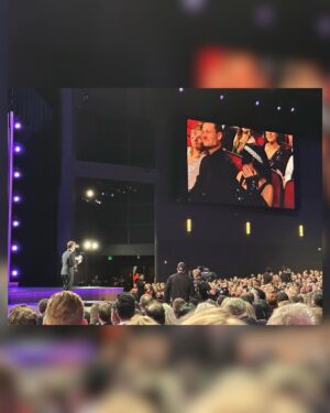 Jessica Lu Instagram - Hi mom. Christian won another Emmy and almost ALMOST made me ugly cry on camera. We both know he’s the crier. His speech had moms hugging me in the bathroom and people approaching us all night. You would have screamed and jumped up and down for him, sometimes I think you loved him more than you loved me. You were always so proud of him, he could do no wrong. You would tell me that he was exceptional, as a husband, as a father, as a person, as a DP and couldn’t I just stop complaining for once? But also before he gets too cocky reading this you also said I was his lucky charm and his life changed to be this good when I came into his life. Wish you were here. I know you would want a photo with all his Emmy’s lined up in a row. ❤️93