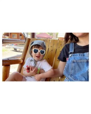 Jessica Lu Instagram - Mommy Daughter glamping weekend with our best friends + family 🥹🥰 @lesliealejandro @echobasco @zoebowe @traecullen @danideje