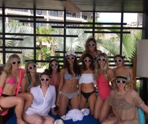 Jessica Lucas Instagram - What. A. Weekend. All the love to these amazing women for throwing me the best party a girl could ask for ❤️💍👰🏽