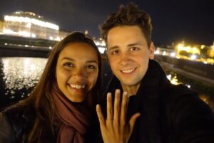 Jessica Lucas Instagram - Feeling like the luckiest girl in the whole world! Can't wait to spend my life with this man. Love you @alexjermasek ❤️️😘💍