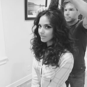 Jessica Lucas Instagram - Getting glammed by @charlesbakerstrahan for #Emmys weekend. 📷 @brettglam #glamsquad