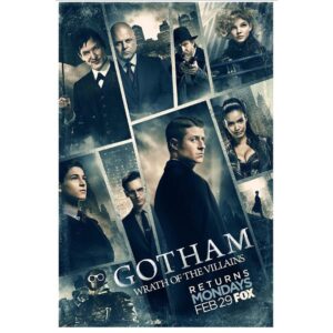 Jessica Lucas Instagram - We're almost back!!!! This Monday.... #feelthewrath. @gothamonfox @foxtv #wrathofthevillains #gotham