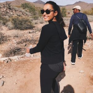 Jessica Lucas Instagram - Family hikes. 
