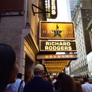 Jessica Lucas Instagram - Ground breaking. Believe the hype. 🎶I am not throwing away my shot🎶 Thanks love 😘 @alexjermasek #hamilton #broadway