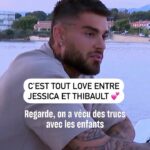 Jessica Thivenin Instagram - Quand @thibaultgarcia se met à faire une déclaration à @jessicathivenin, il a les larmes qui montent 💕😍 #CLF disponible en replay sur @6play