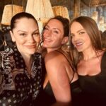 Jessie J Instagram - I drank water all night and held my pump bag like a handbag on the dance floor… BUT I can still pussy squat in thigh highs *Calls agent* “I’m ready” 😂 The screams in slide 6. That’s the vodka talking 🙉😂 @laurenwillson @madeleinebowdenstyle Thank you @itsnadiajae for the invite and playing all the classics 🤌🏻💋 M Out Out