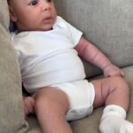 Jessie J Instagram - 6 weeks look great on you chunk 🍼 Last slide got me sending a “We need to talk” text and also…. “You are the best Daddy in the 🌎 I love you” Happy boy