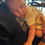 Jessie J Instagram - 6 weeks look great on you chunk 🍼 Last slide got me sending a “We need to talk” text and also…. “You are the best Daddy in the 🌎 I love you” Happy boy