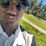 Jessie T. Usher Instagram - been golfing a lot lately ⛳️ link meeee!!! [[slide 3 is nice… but slide 4 thooo 🔥🙌🏾😂]] The Links