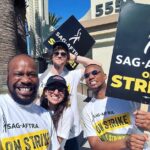 Jessie T. Usher Instagram – Stay strong @sagaftra !!! We’re still standing w ya Paramount Studios